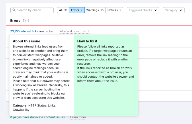 如何修復(fù)損壞的鏈接