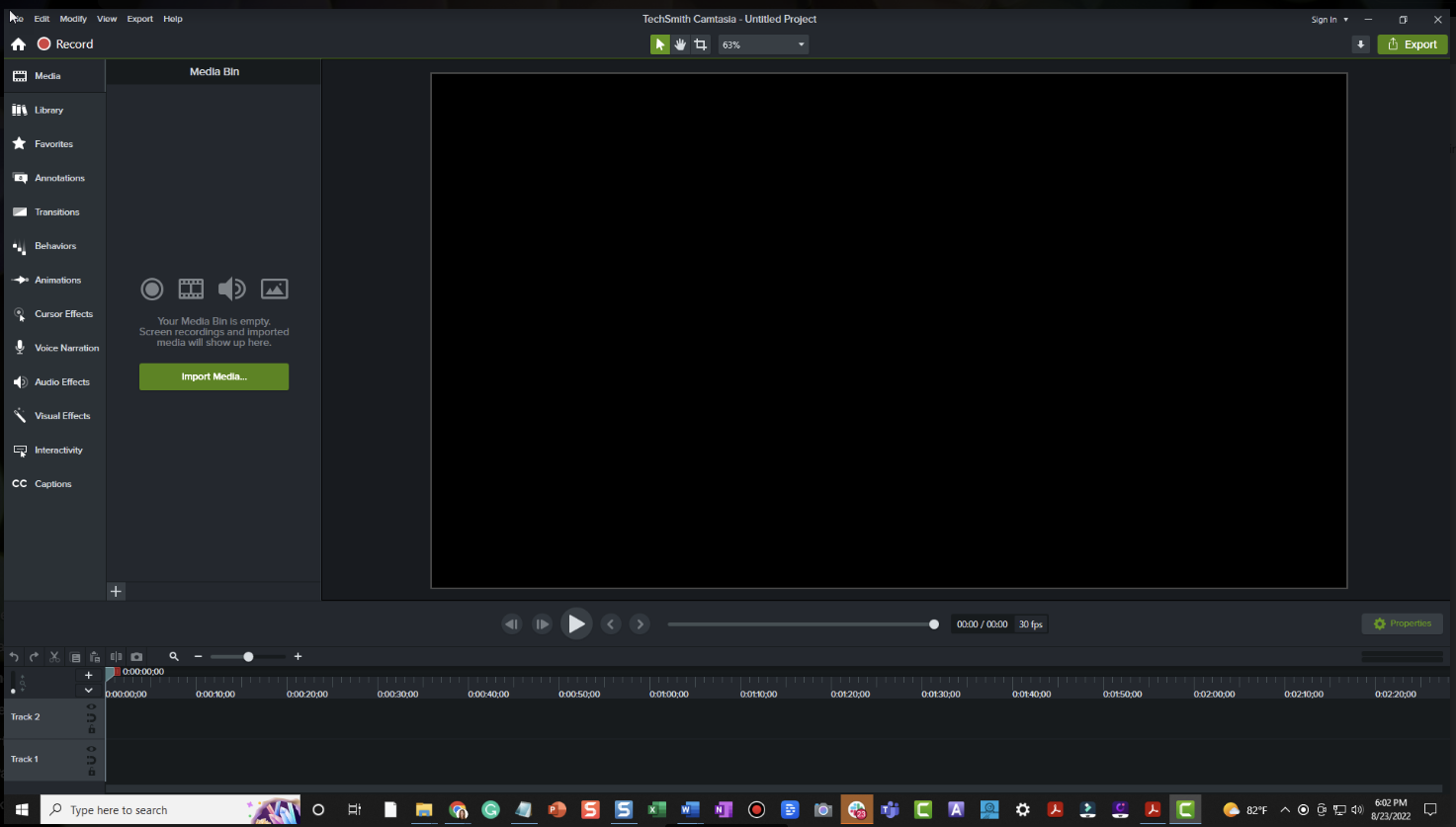 Camtasia 截圖