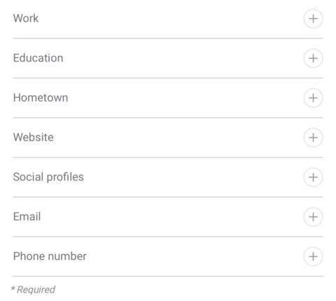 將我添加到搜索卡中的信息