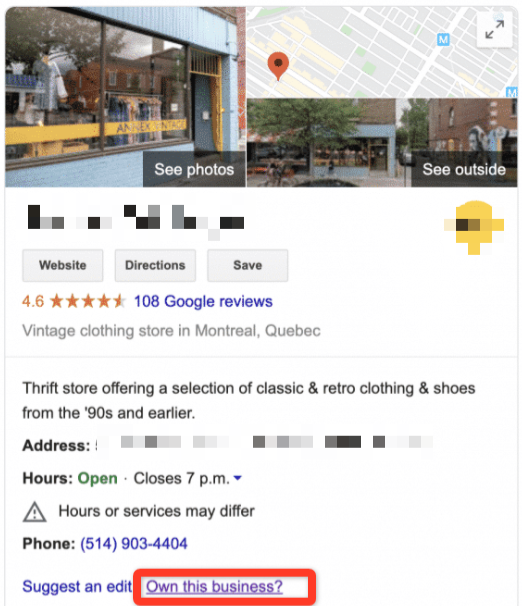 谷歌我的企業(yè)所有權(quán)聲明說明