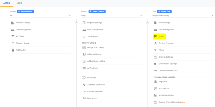 在 Google 中設(shè)定目標(biāo)