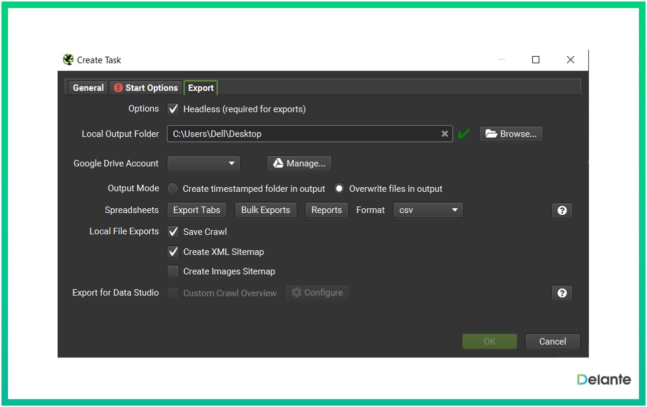 如何使用尖叫的青蛙自動更新站點地圖