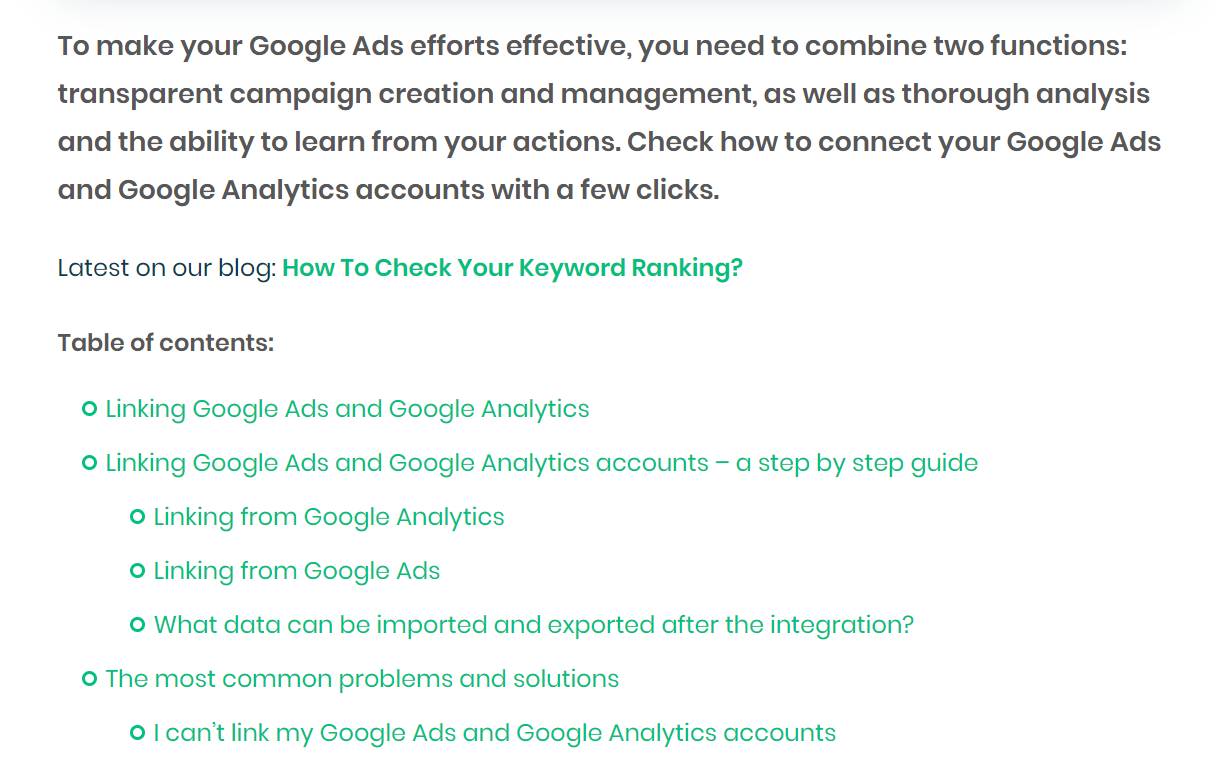 如何在內(nèi)容創(chuàng)建第一段和目錄中使用 aida 模型