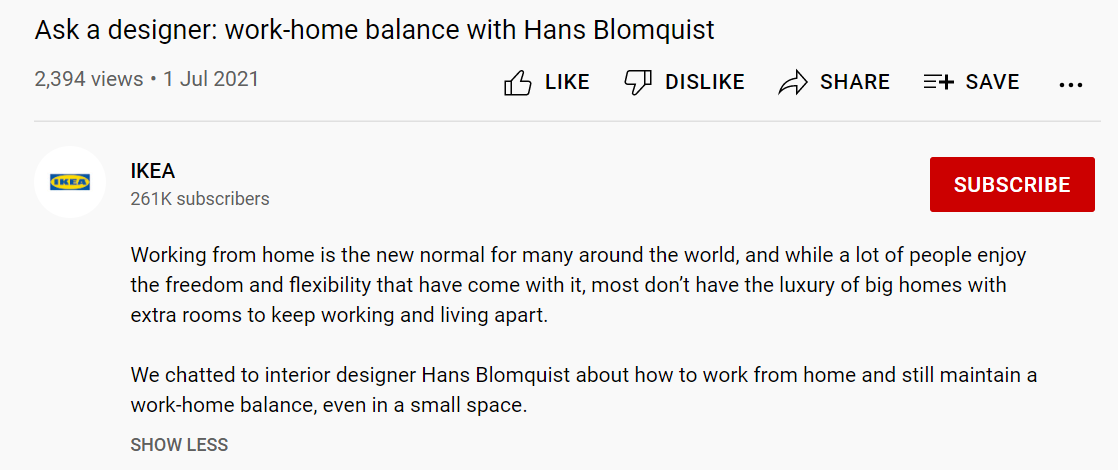 如何在宜家的內(nèi)容創(chuàng)作視頻講故事中使用 aida 模型