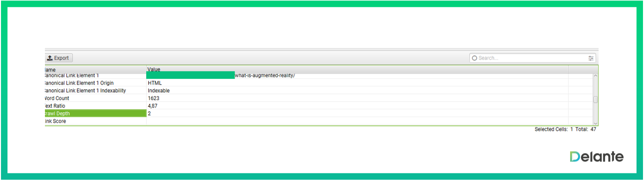 內(nèi)部鏈接爬行深度