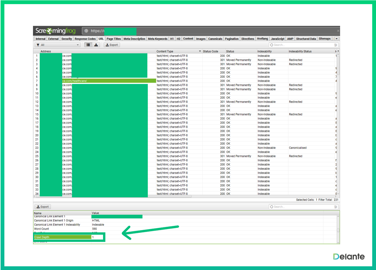內(nèi)部鏈接爬行深度尖叫青蛙