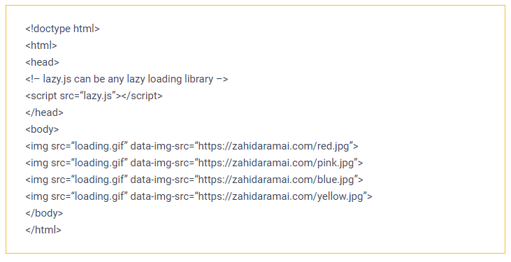 示例延遲加載如何影響 seo 代碼