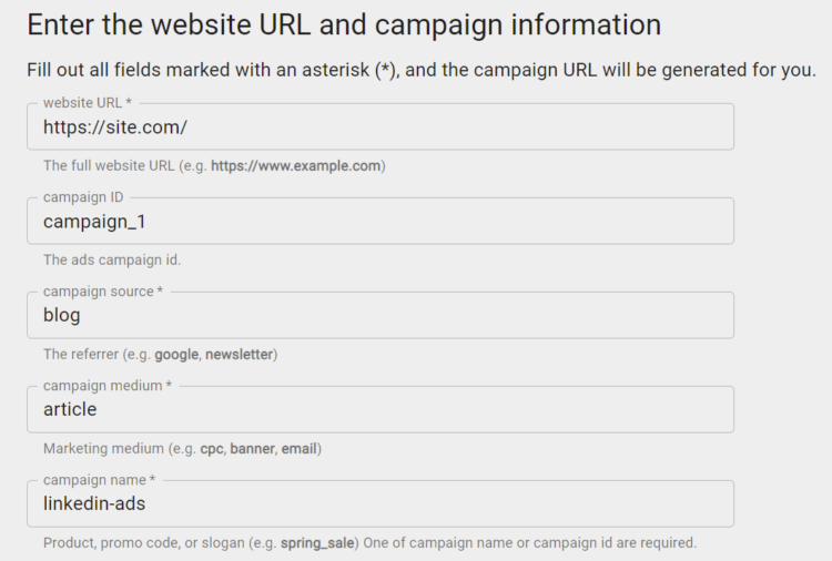 LinkedIn 廣告 谷歌分析