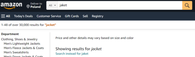 網(wǎng)站搜索示例拼寫錯(cuò)誤