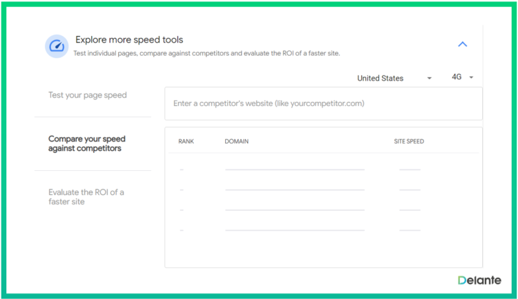 移動(dòng)頁面加載速度與競(jìng)爭(zhēng)對(duì)手比較