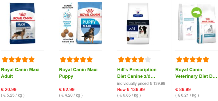 在線商店中的產(chǎn)品評論示例