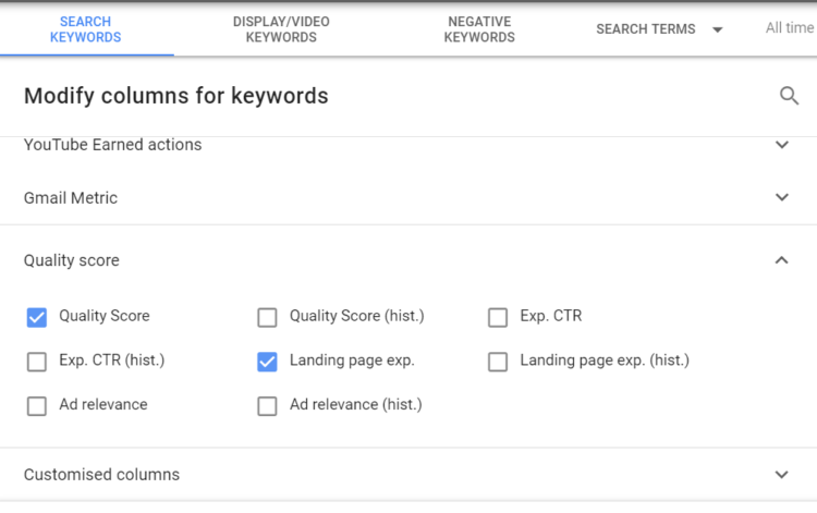 Google Analytics 中的質(zhì)量得分
