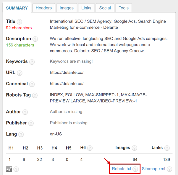 seo 工具 seo 審核清單