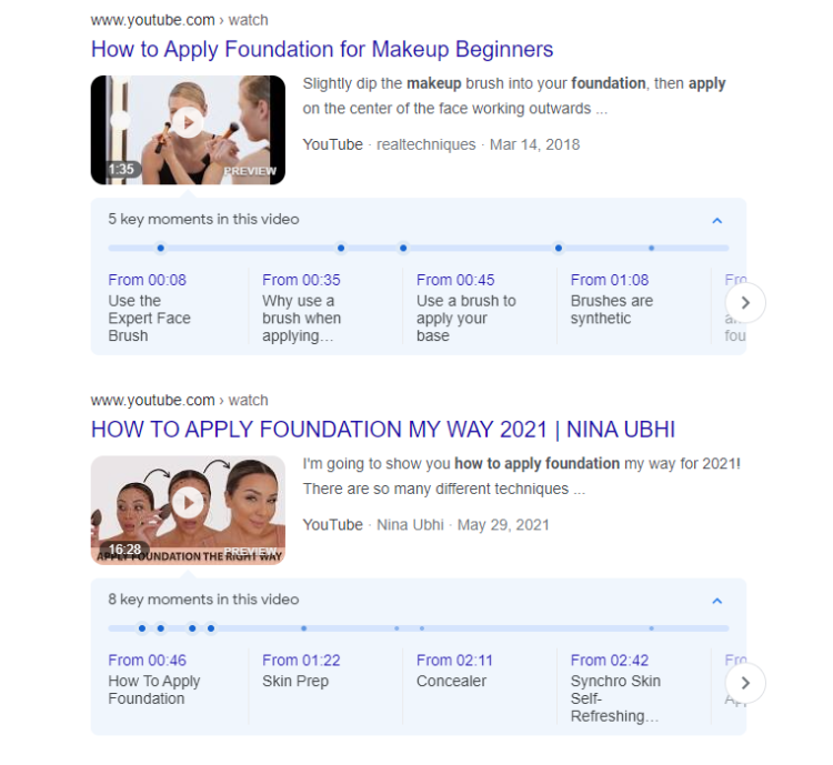 美容行業(yè)視頻關(guān)鍵時(shí)刻的 seo 趨勢(shì)