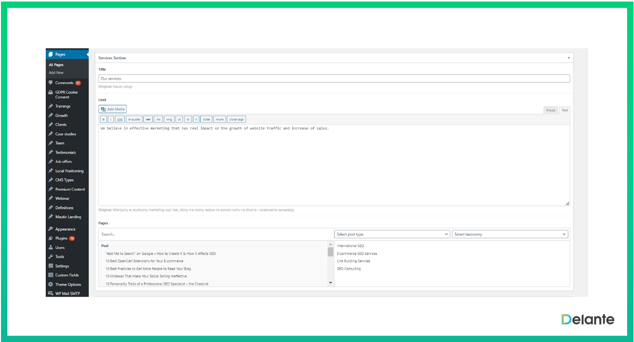 ACF 中的服務(wù)部分