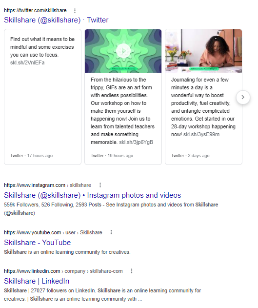 搜索結(jié)果中的 smo 示例