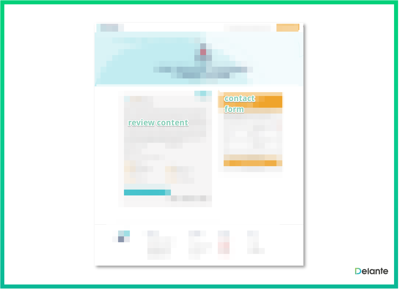 精簡內(nèi)容示例評論頁面