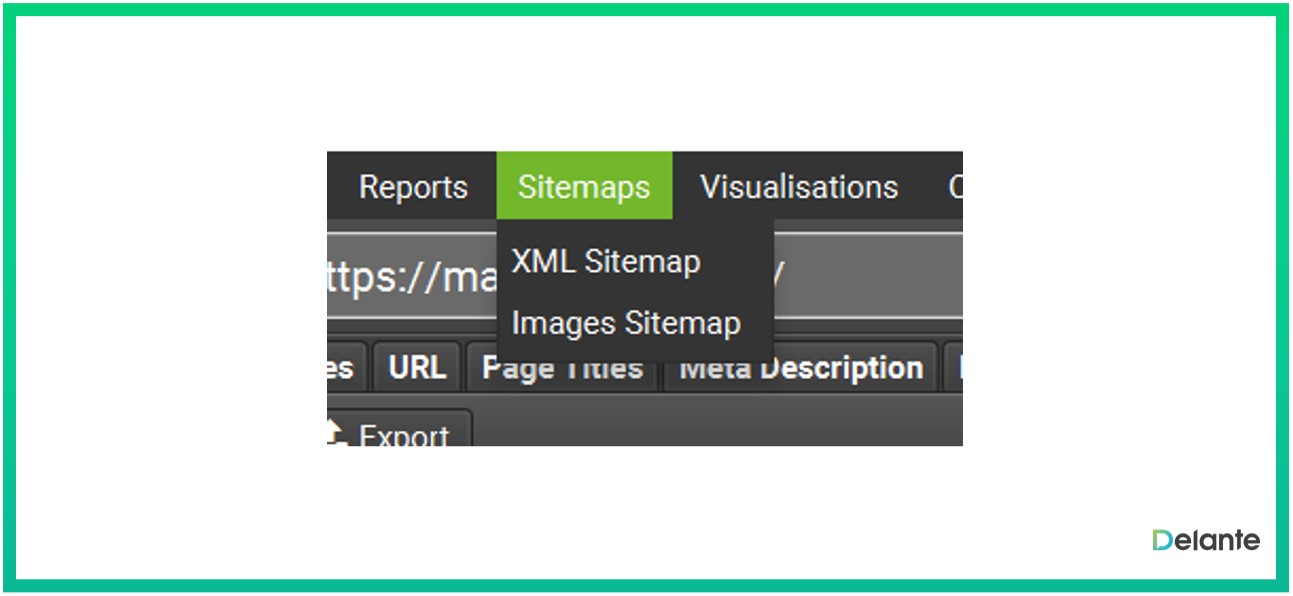 用尖叫的青蛙更新站點地圖