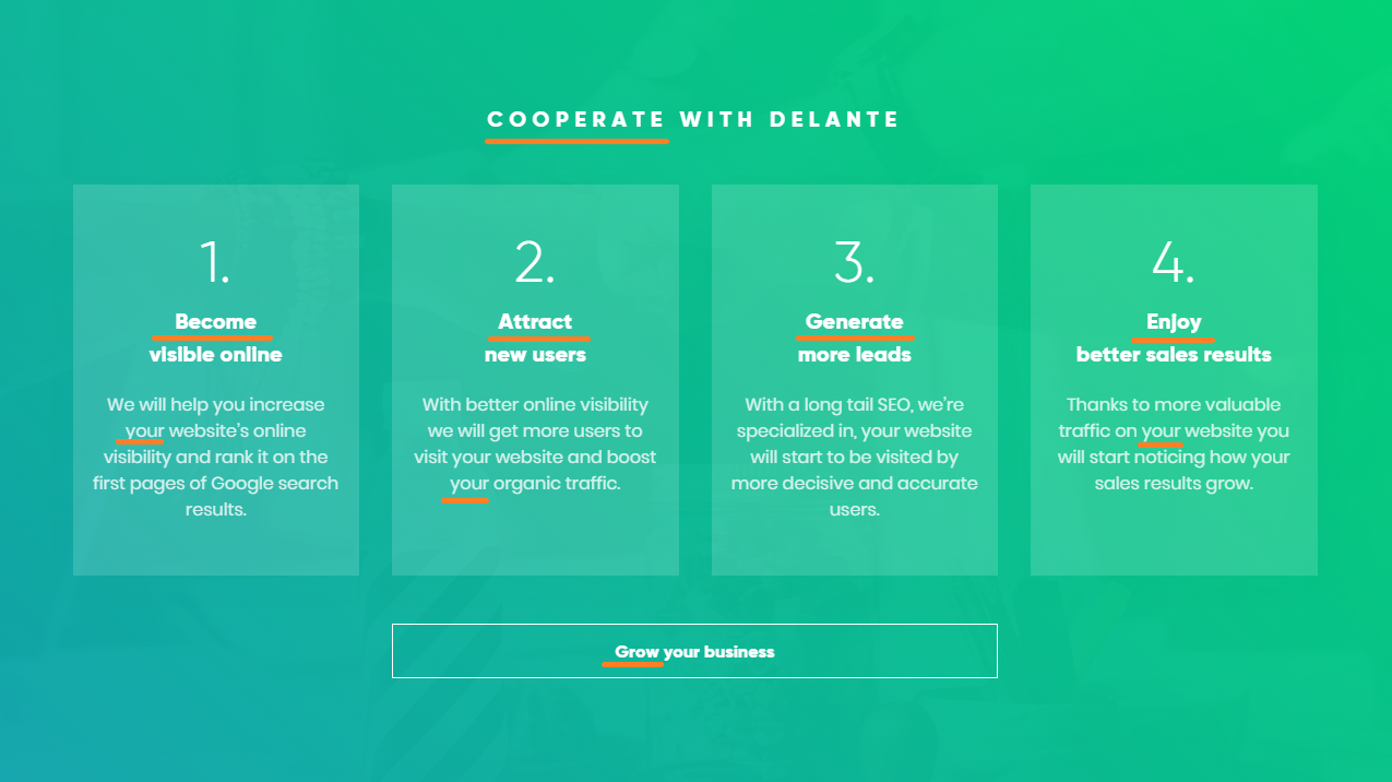 用戶體驗(yàn)寫作 delante 示例