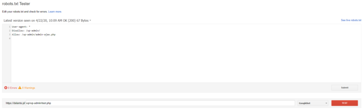 什么是 Robots.txt 文件 - 搜索控制臺(tái) Robots.txt 測試器