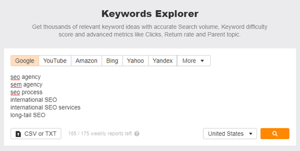 關(guān)鍵詞分析的最佳 seo 工具 ahrefs