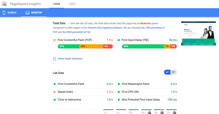 最好的 SEO 免費(fèi)工具 - Google 的 PageSpeed Insights