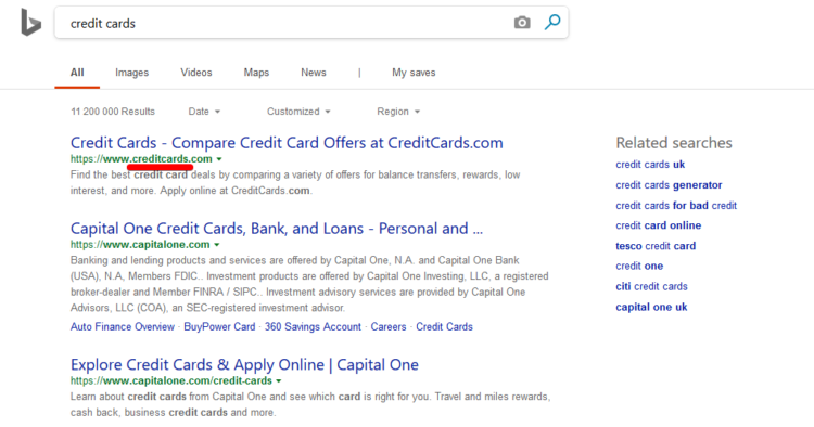 Bing國外搜索引擎