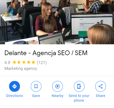 Google 我的商家 - 評分