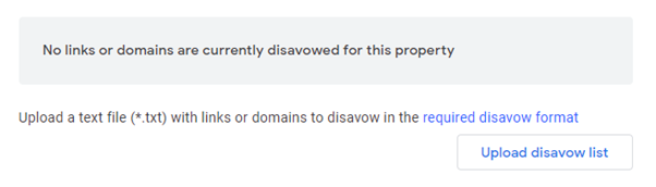在搜索控制臺中拒絕鏈接