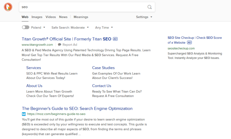 國外搜索引擎-duck duck go
