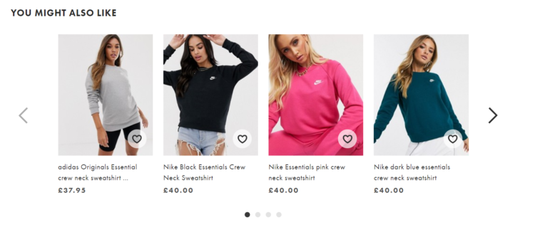 電子商務(wù)產(chǎn)品規(guī)格 - 您可能還喜歡部分