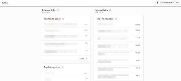 外部?jī)?nèi)部鏈接報(bào)告 GSC