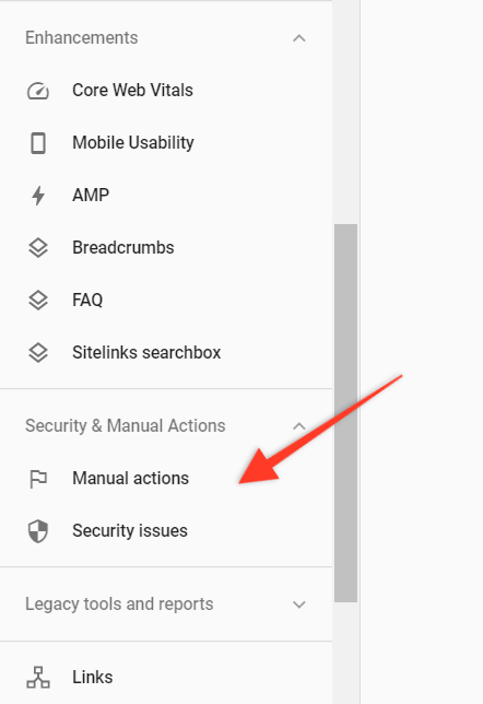 如何檢查您的網(wǎng)站是否有手動操作