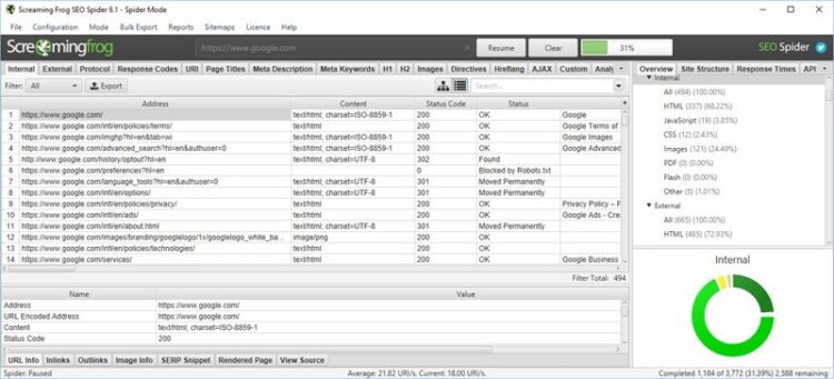 優(yōu)化爬行預(yù)算尖叫青蛙工具