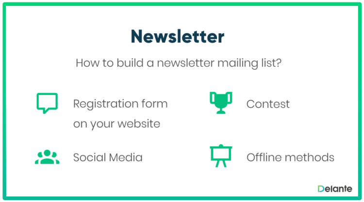 時(shí)事通訊郵寄名單