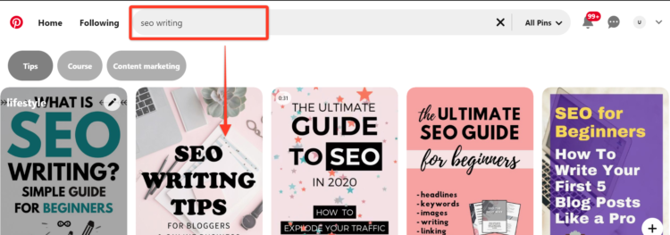 Pinterest for SEO - 使用關(guān)鍵字幫助用戶找到您的內(nèi)容