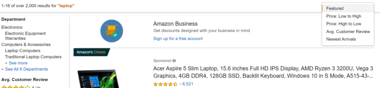 電子商務(wù)產(chǎn)品分類(lèi) - 過(guò)濾器