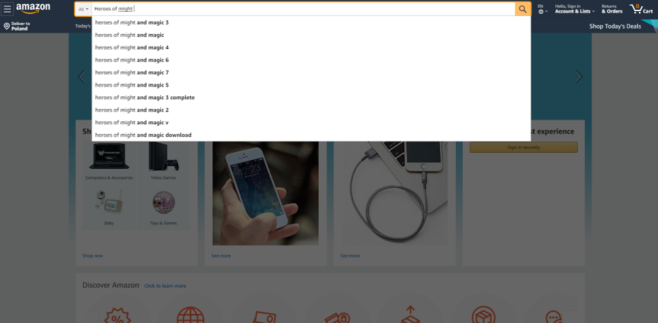 SEO Amazon - 自動填充