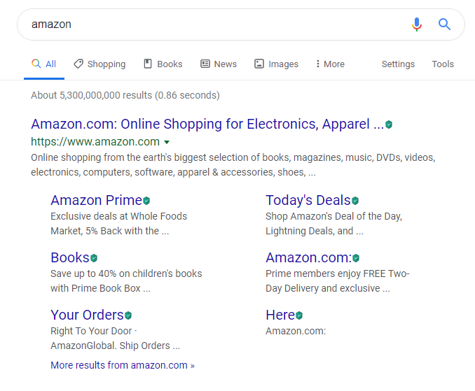 帶有附加鏈接的亞馬遜結(jié)構(gòu)良好的網(wǎng)站架構(gòu)