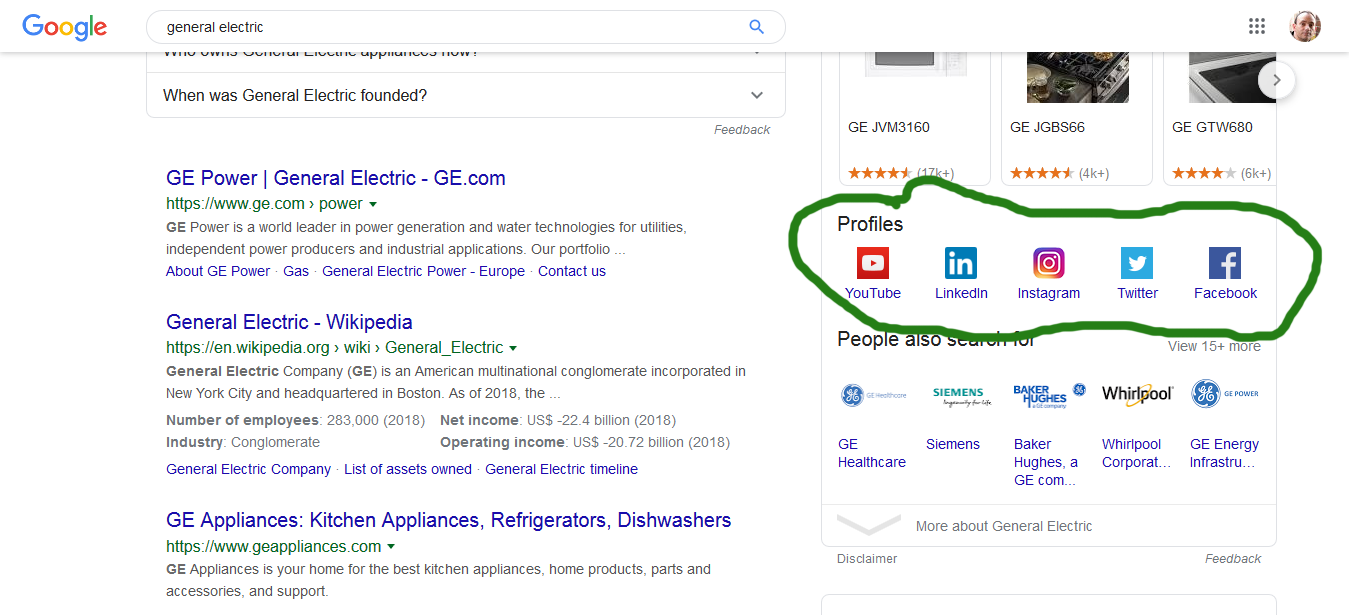 通用電氣知識面板